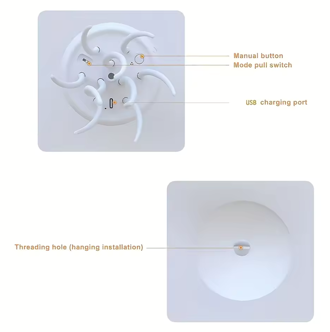 ✨ Consigue ya tu lámpara Medusa LED RGB y transforma tu espacio con luz y movimiento