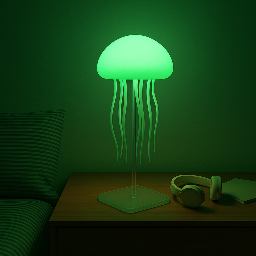 ✨ Consigue ya tu lámpara Medusa LED RGB y transforma tu espacio con luz y movimiento